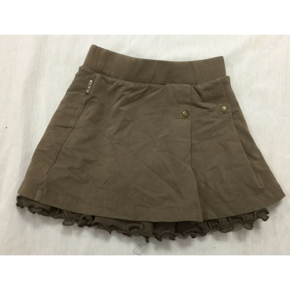 CHILDREN PLACE GIRLS SKIRT SKORT WITH BUILT SHORTS SIZE 5